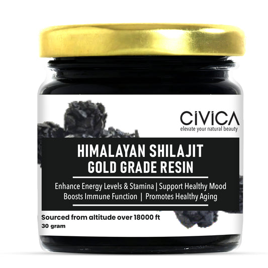 Civica Himalayan Shilajit Gold Grade Resin 30 gram